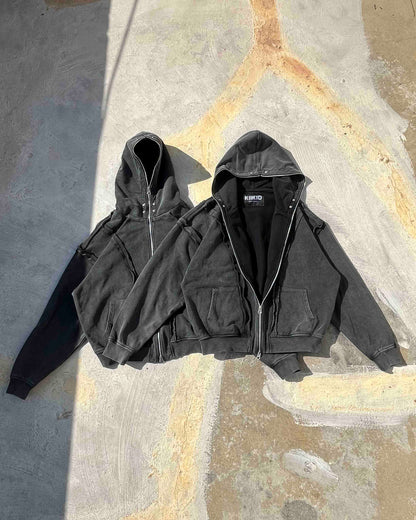 Verromodas Wasteland Loose Zip Hoodie