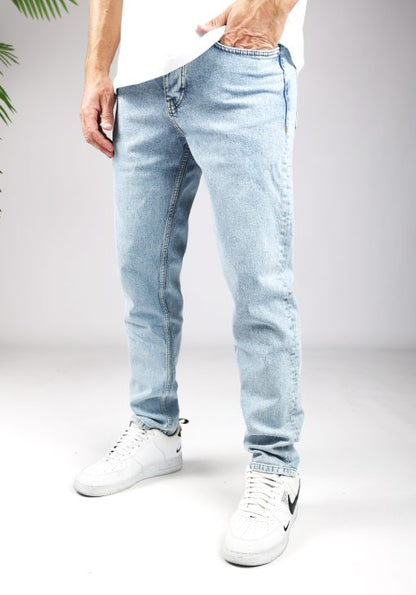 Lette jeans med løs pasform